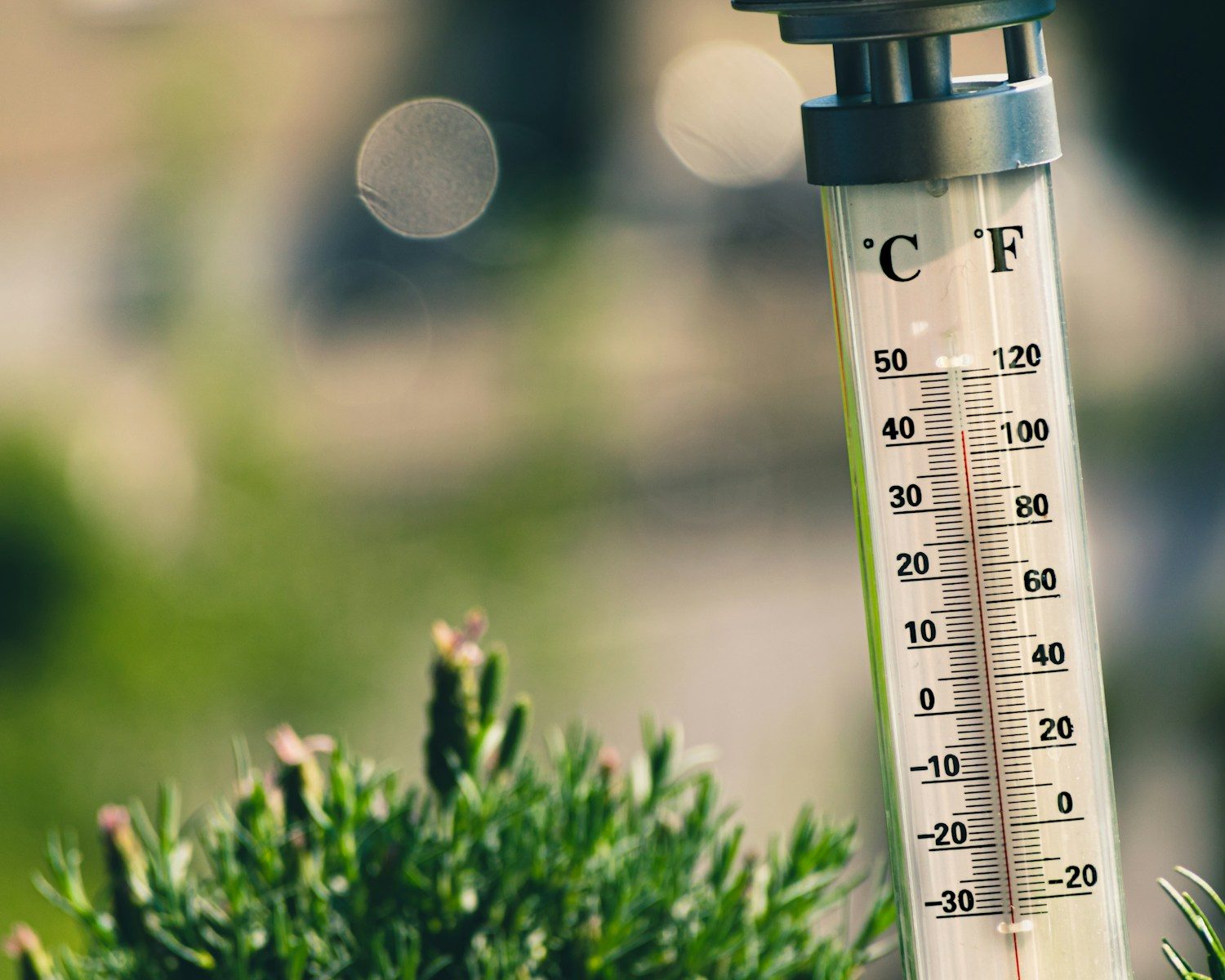 Termometer viser lav temperatur – temperaturlogning i fryser